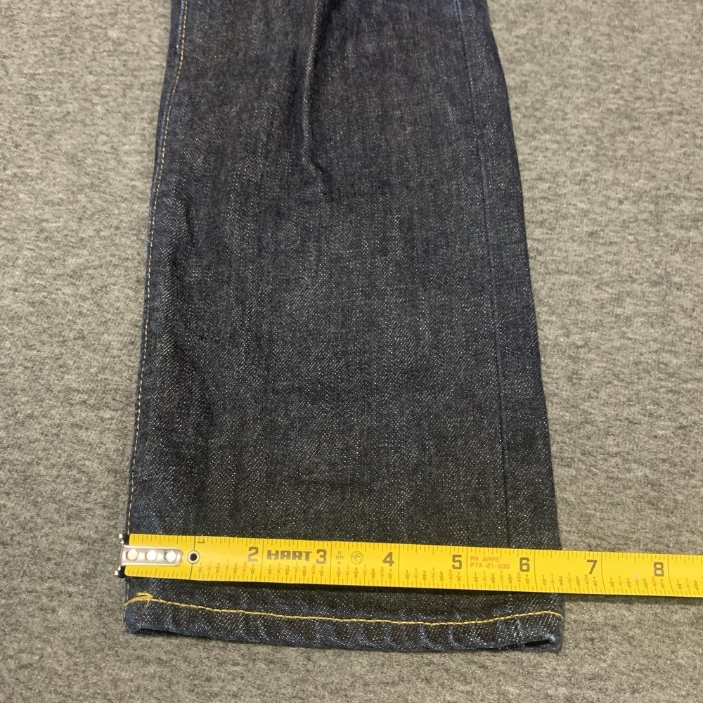 Double RL Men's Slim Fit American Woven SELVEDGE Denim Jeans Button Fly- 30x30 - Picture 15 of 15